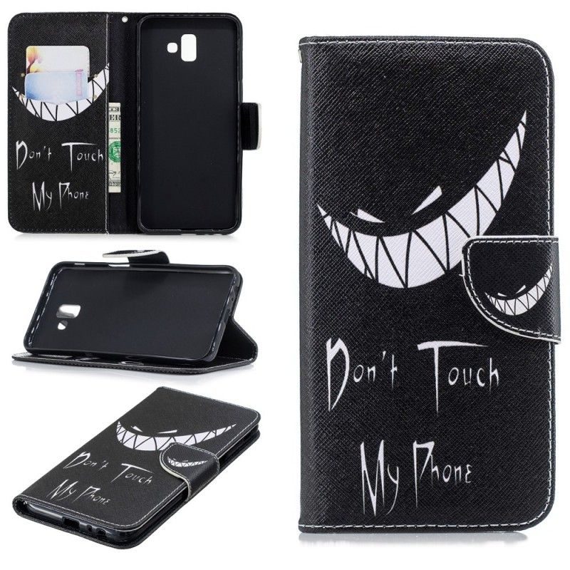 Etui Folio Samsung Galaxy J6 Plus Diabelski Telefon