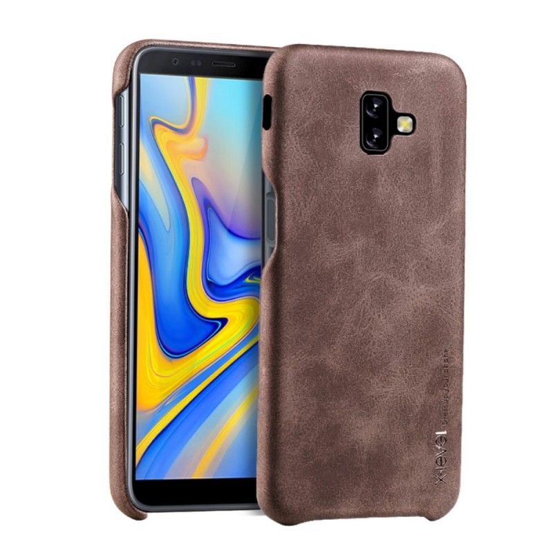 Etui Samsung Galaxy J6 Plus Kawa Brązowy Seria Premium Etui Ochronne