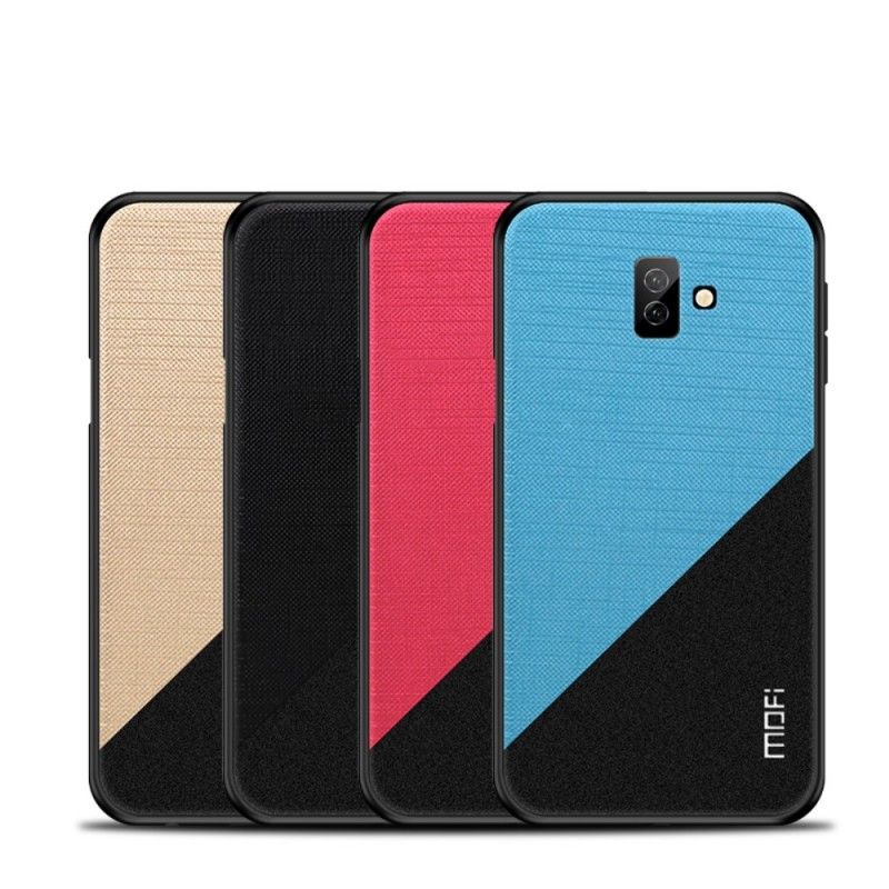 Futerały Samsung Galaxy J6 Plus Jasnoniebieski Magenta Etui na Telefon Seria Jasnych Tarcz Mofi