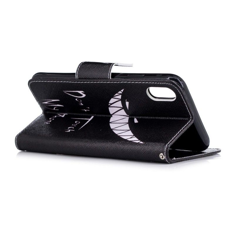 Etui Folio iPhone XS Max Diabelski Telefon Etui Ochronne