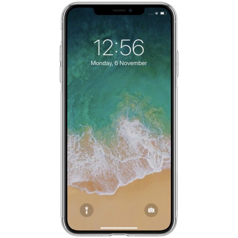 Etui iPhone XS Max Przezroczysty Przezroczysty Nillkin Etui Ochronne