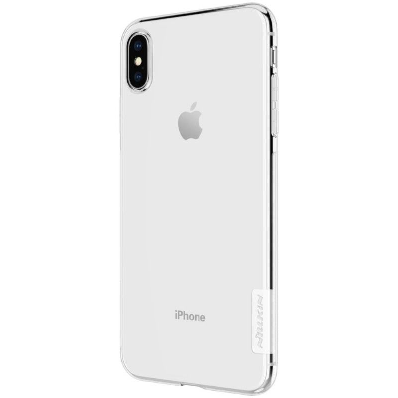 Etui iPhone XS Max Przezroczysty Przezroczysty Nillkin Etui Ochronne