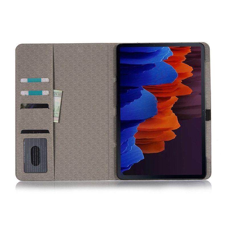 Case Samsung Galaxy Tab S9 Plus Etui Na Telefon Wzór Karty