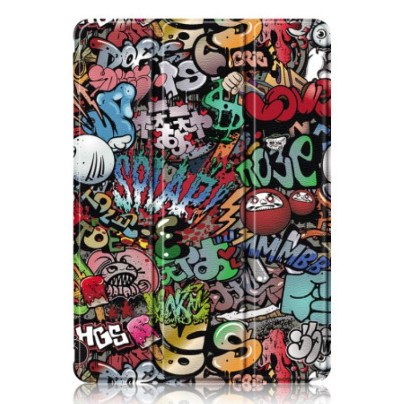 Samsung Galaxy Tab S9 Plus Przezroczysty Tył Z Graffiti