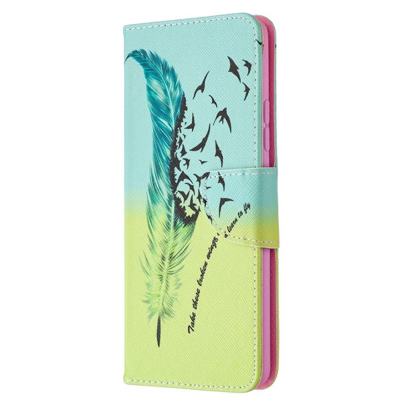 Etui Folio Samsung Galaxy A42 5G Naucz Się Latać