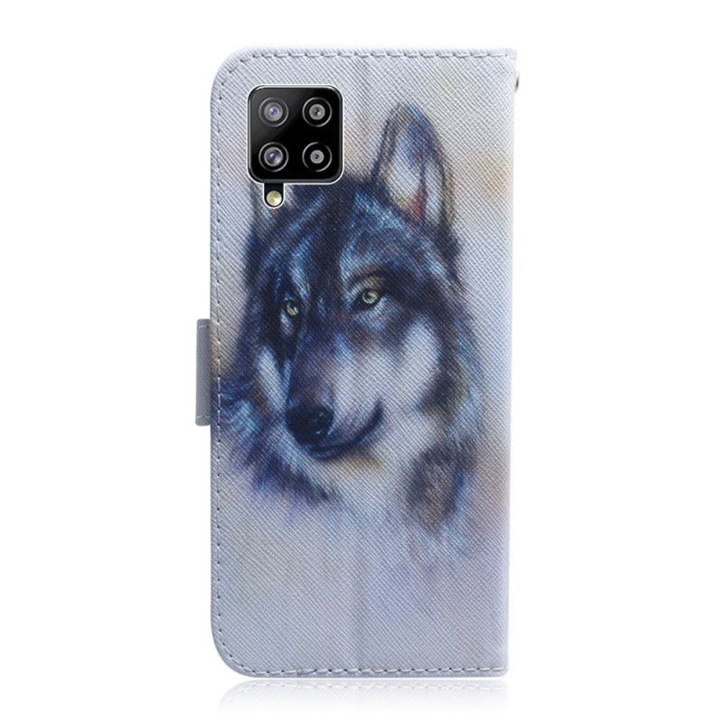 Etui Folio Samsung Galaxy A42 5G Psie Spojrzenie Etui Ochronne