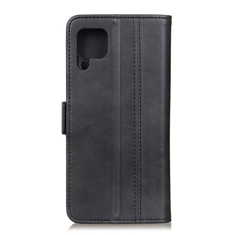 Etui Folio Samsung Galaxy A42 5G Subtelne Szwy Etui Ochronne