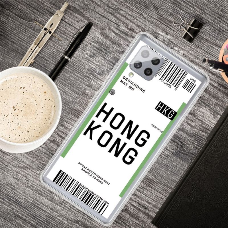 Etui Samsung Galaxy A42 5G Karta Pokładowa Do Hongkongu Etui Ochronne