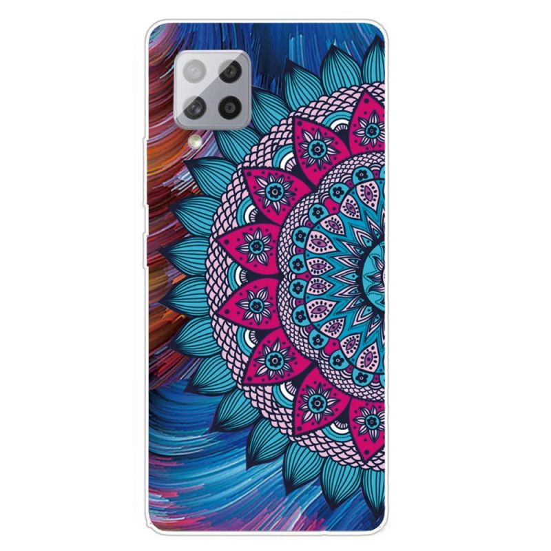 Etui Samsung Galaxy A42 5G Kolorowa Mandala