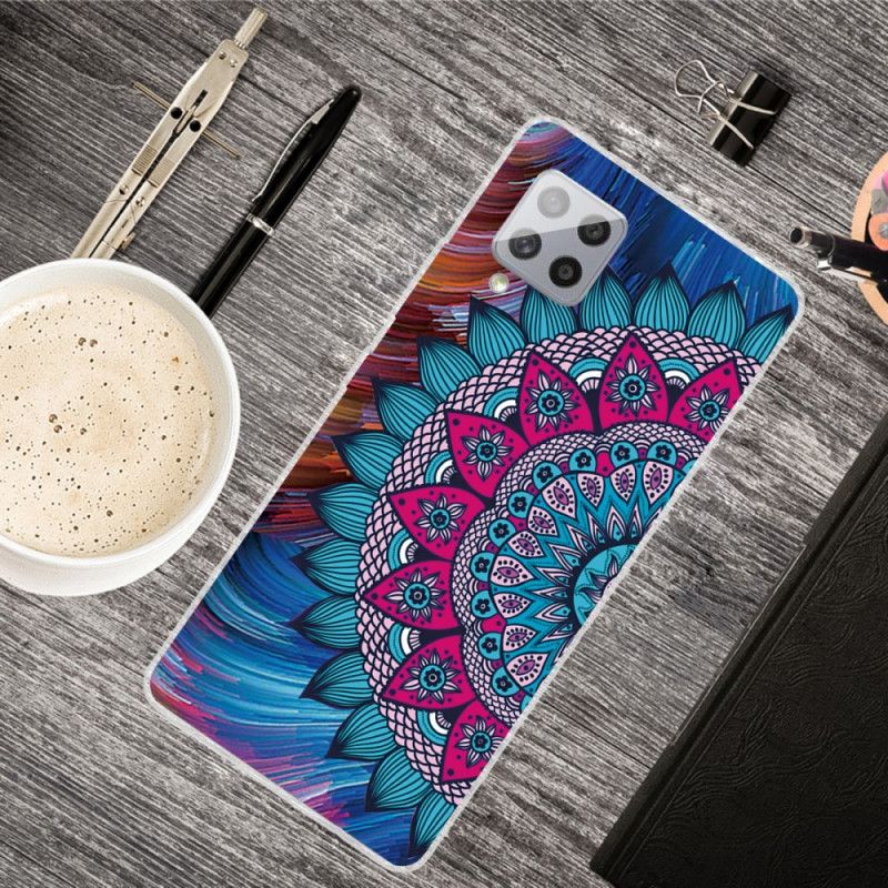 Etui Samsung Galaxy A42 5G Kolorowa Mandala