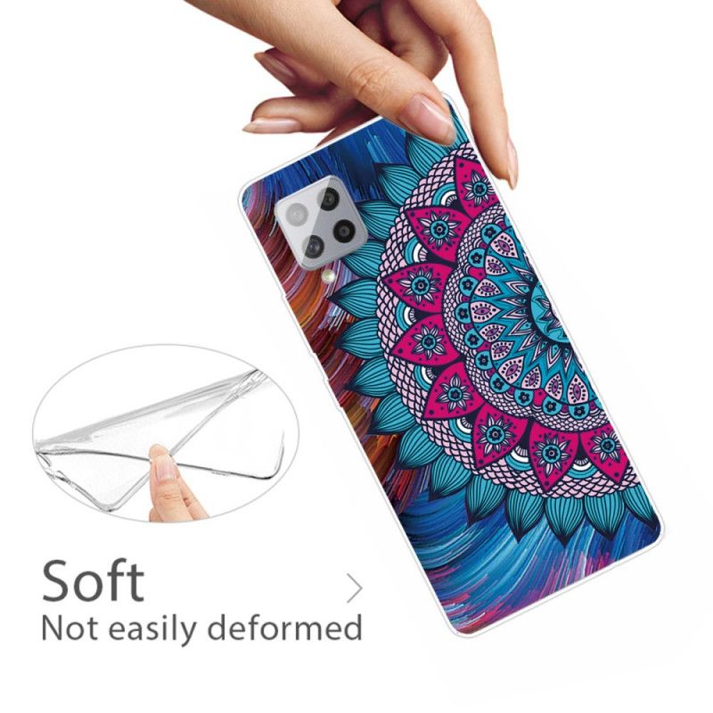 Etui Samsung Galaxy A42 5G Kolorowa Mandala