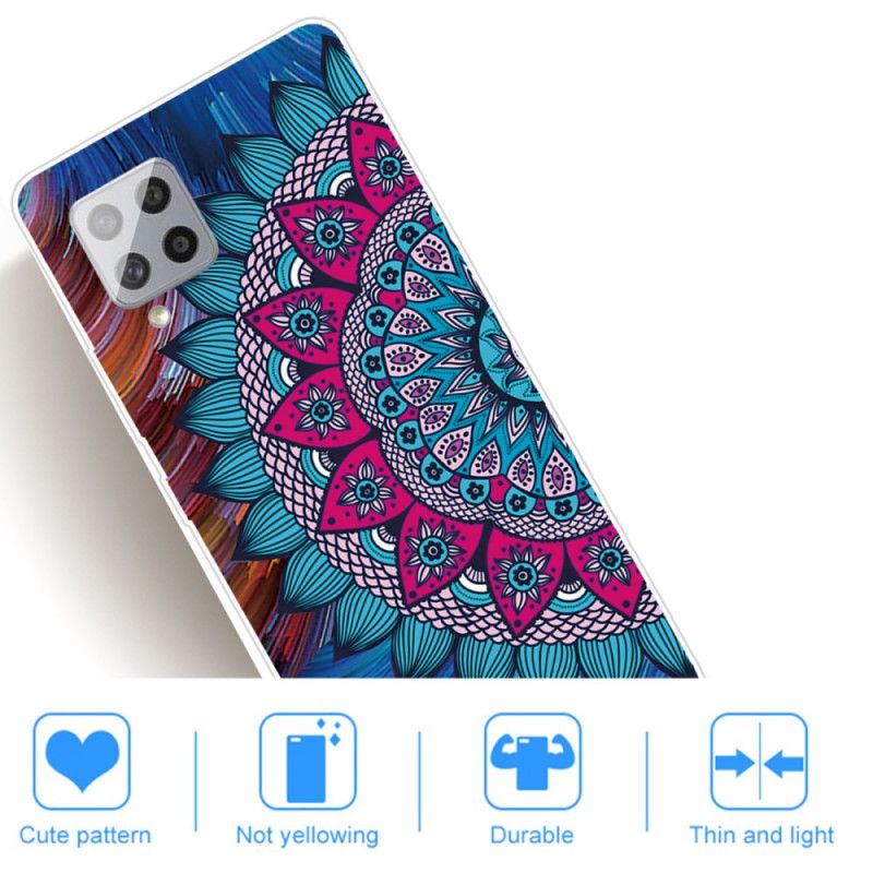 Etui Samsung Galaxy A42 5G Kolorowa Mandala