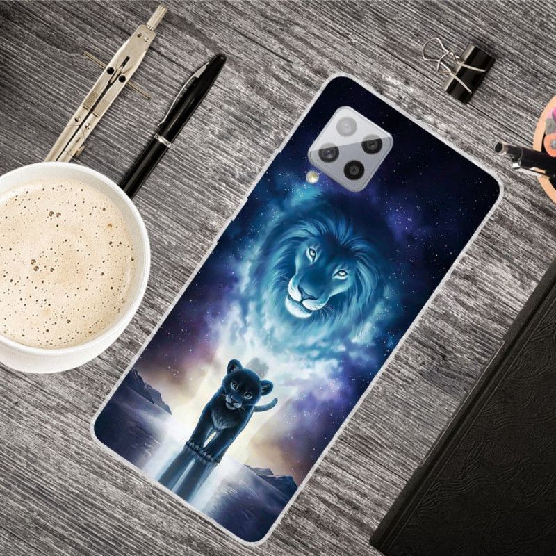 Etui Samsung Galaxy A42 5G Lwiątko Etui Ochronne