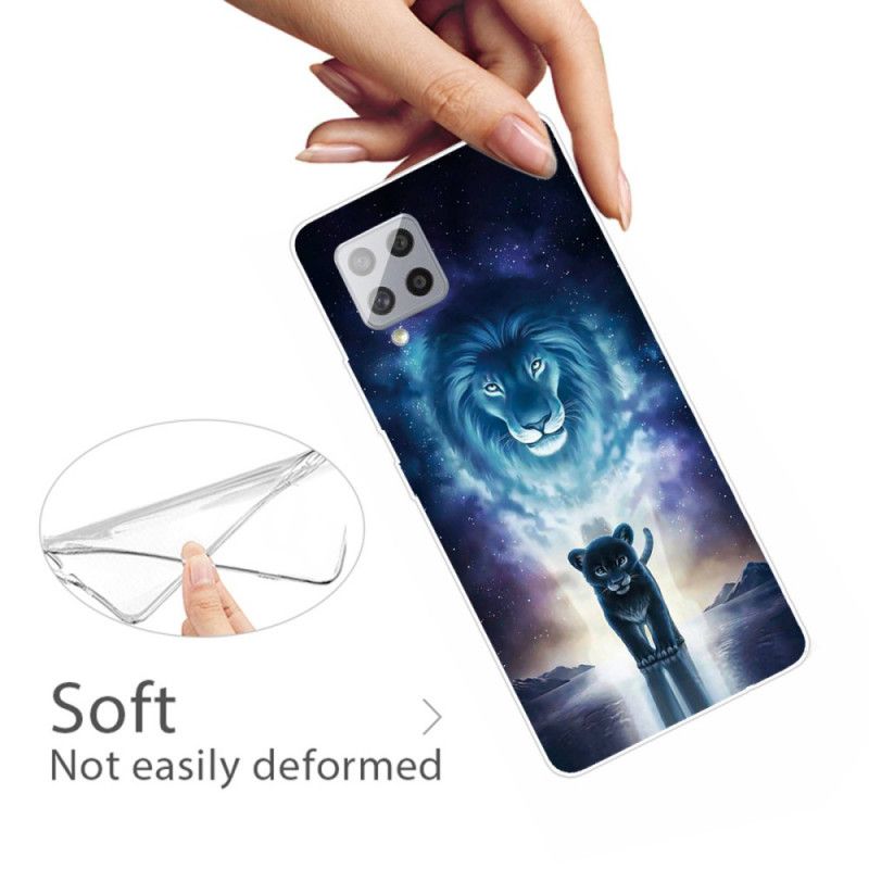 Etui Samsung Galaxy A42 5G Lwiątko Etui Ochronne