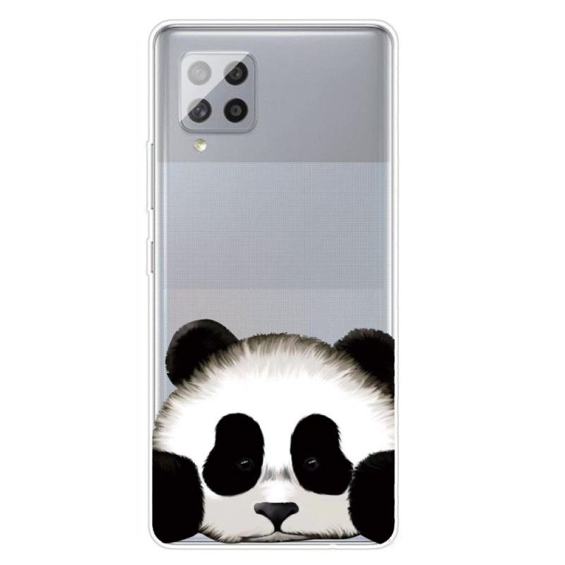 Etui Samsung Galaxy A42 5G Przezroczysta Panda Etui Ochronne