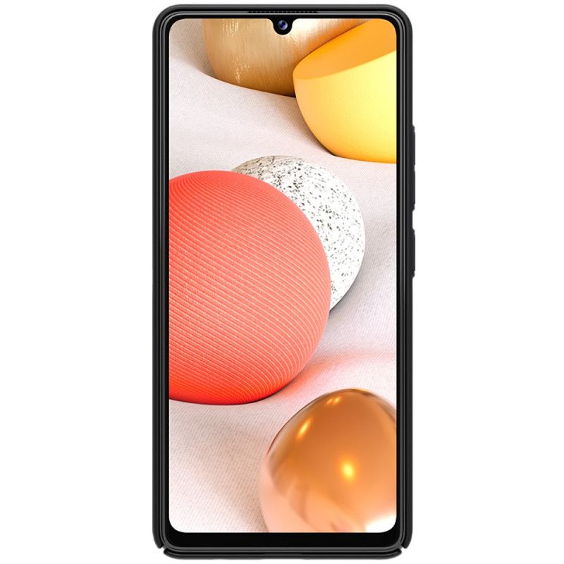 Futerały Samsung Galaxy A42 5G Biały Czarny Sztywny Matowy Nillkin