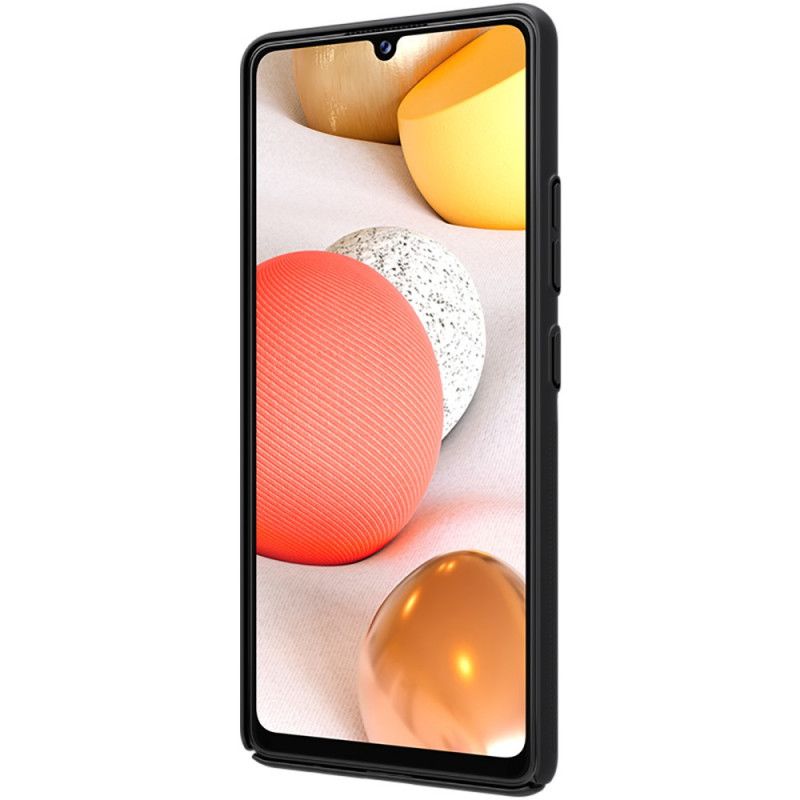 Futerały Samsung Galaxy A42 5G Biały Czarny Sztywny Matowy Nillkin