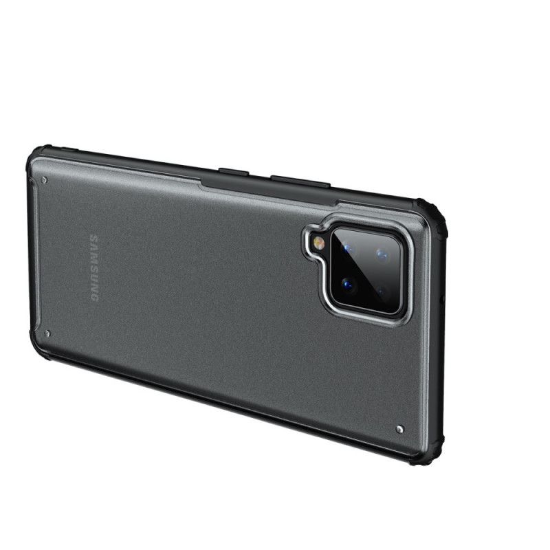 Futerały Samsung Galaxy A42 5G Czerwony Czarny Etui na Telefon Seria Zbroi