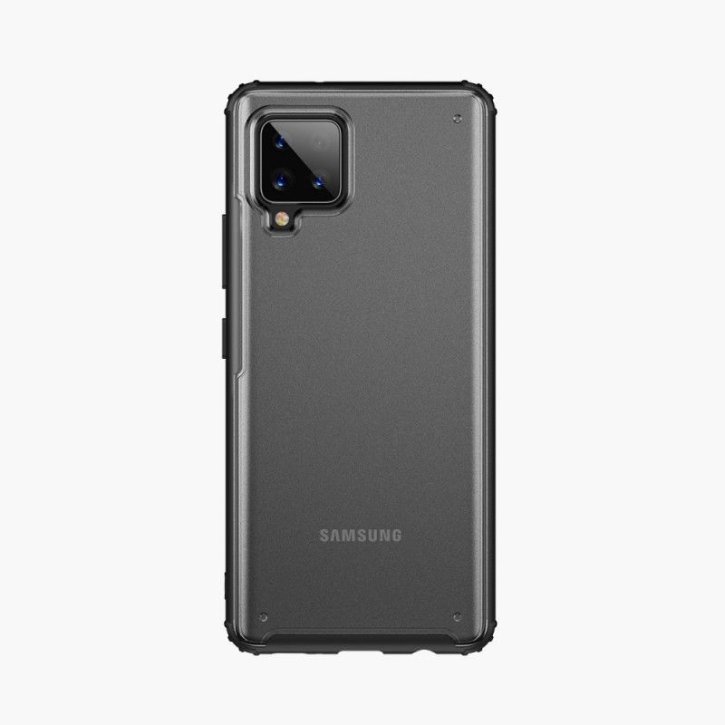 Futerały Samsung Galaxy A42 5G Czerwony Czarny Etui na Telefon Seria Zbroi