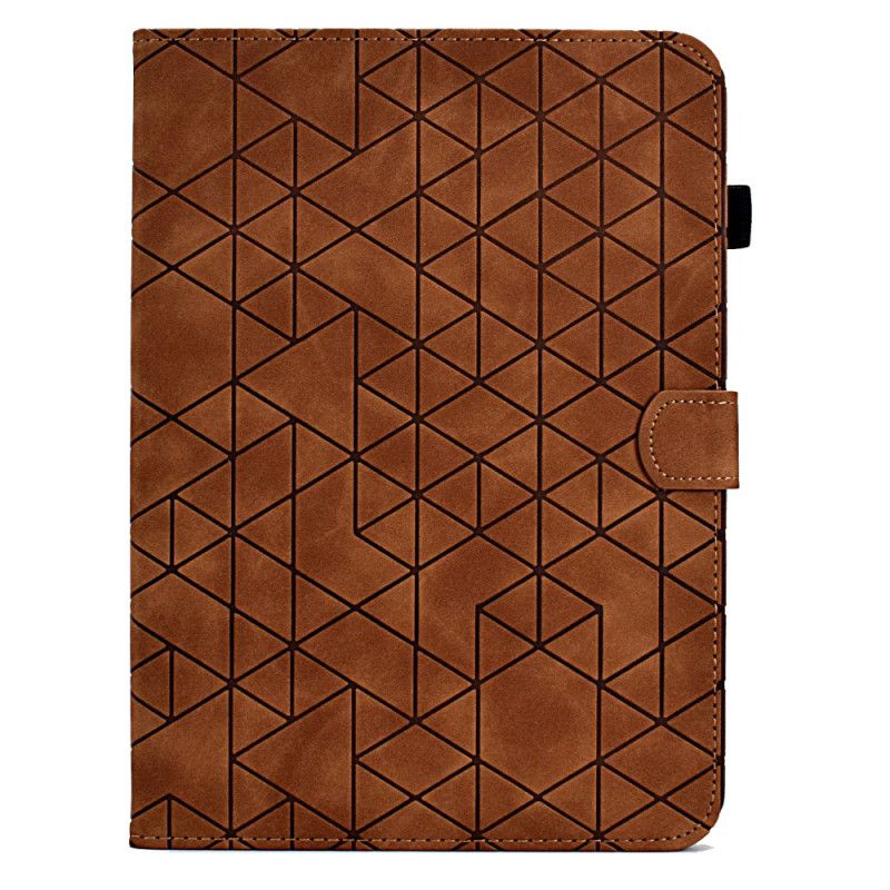 Etui Folio Samsung Galaxy Tab S9 Wzór Geometryczny Etui Ochronne