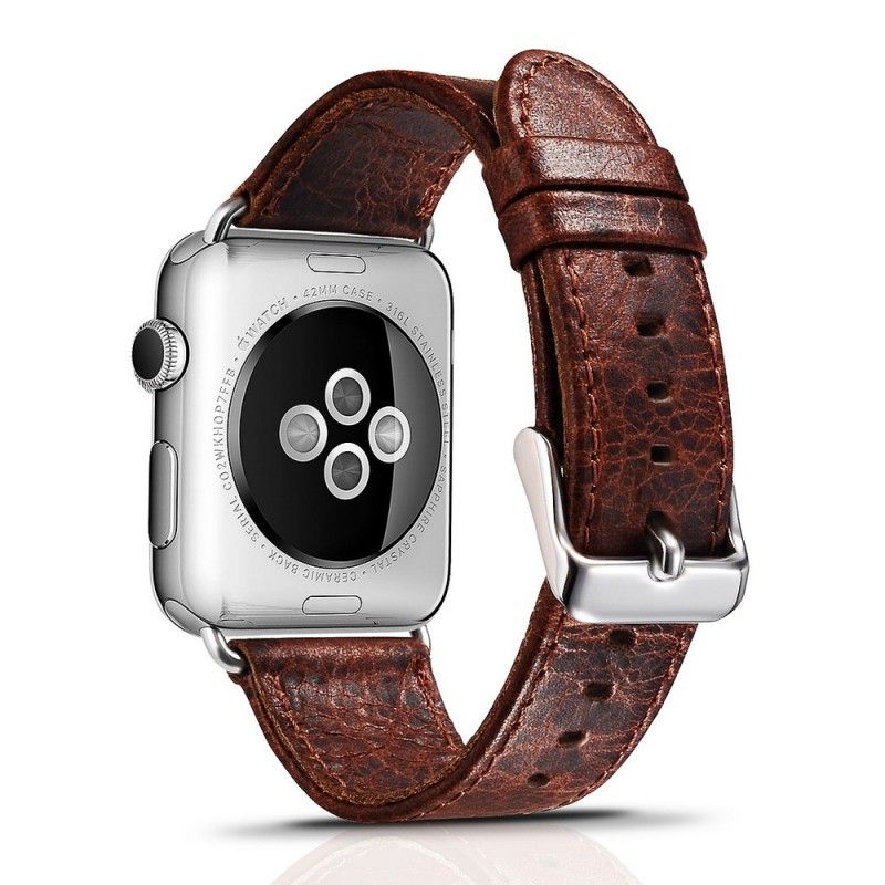 Apple Watch 42 Mm Skórzany Pasek - Skóra Węża