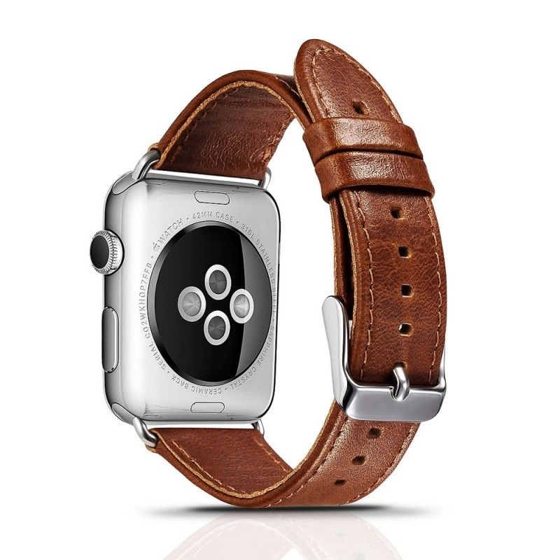 Apple Watch 42 Mm Skórzany Pasek - Skóra Węża