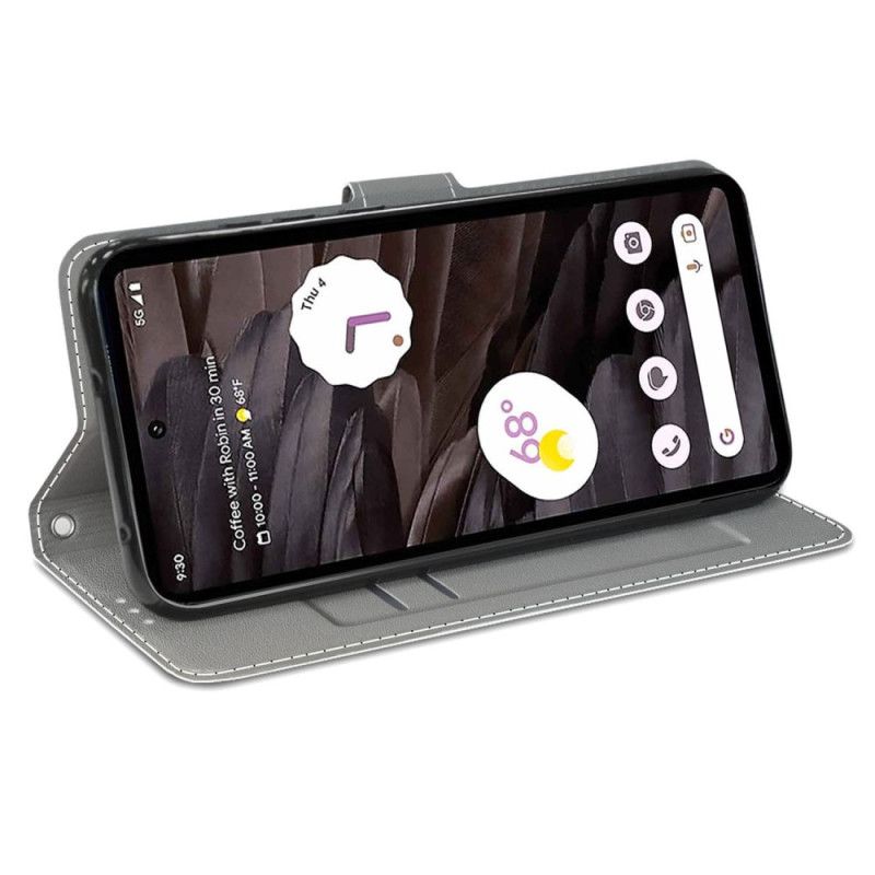 Etui Folio Google Pixel 8 Pro Cenne Motyle Z Paskiem