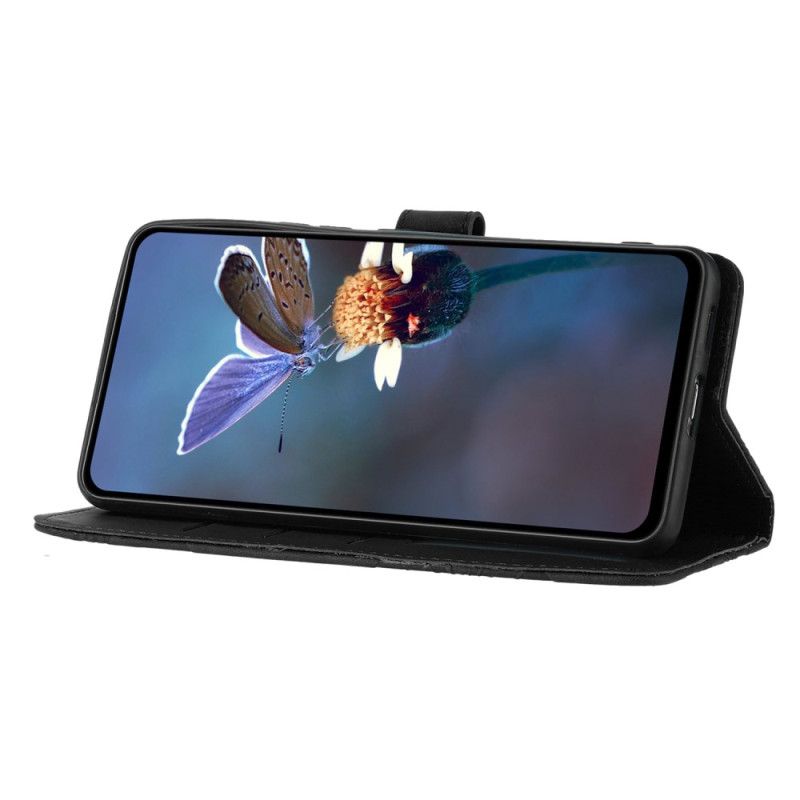 Etui Folio Google Pixel 8 Pro Kwiaty Ze Smyczą