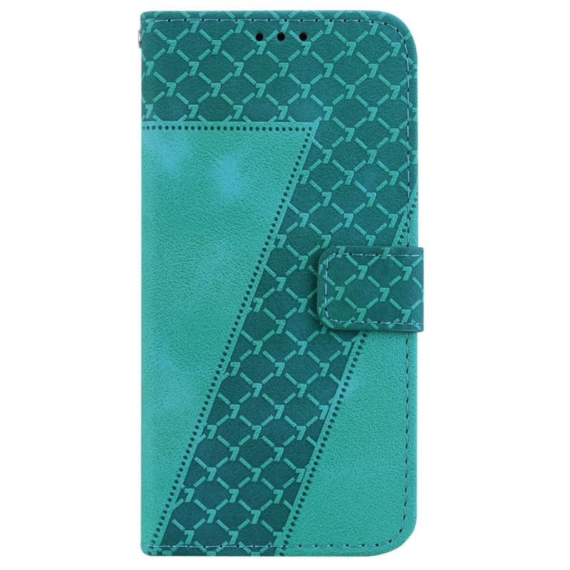 Etui Folio Google Pixel 8 Pro Wzór 7 Ze Smyczą Etui Ochronne