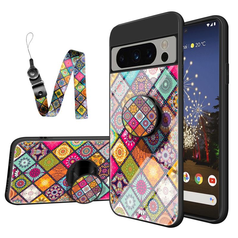 Futerały Google Pixel 8 Pro Etui Na Telefon Patchwork