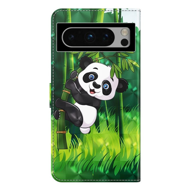 Pokrowce Google Pixel 8 Pro Panda Bambusowa Z Paskiem