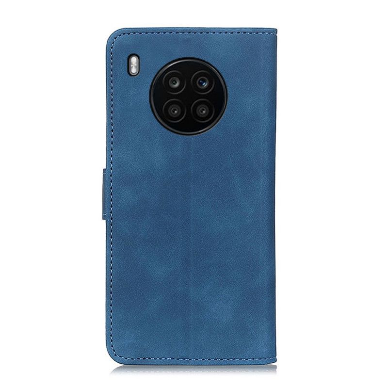 Etui Folio Huawei Nova 8i / Honor 50 Lite Khazneh Efekt Vintage Skóry Etui Ochronne