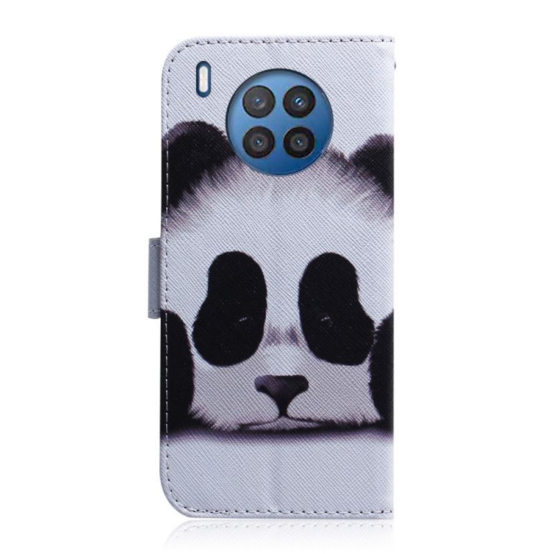 Etui Folio Huawei Nova 8i / Honor 50 Lite Twarz Pandy Etui Ochronne