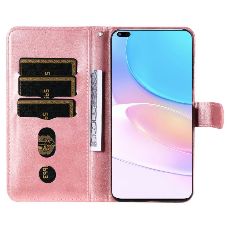 Etui Folio Huawei Nova 8i / Honor 50 Lite Vintage Torebka