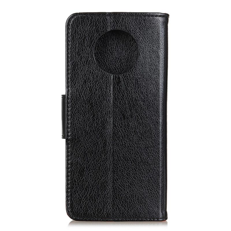 Etui Folio Huawei Mate 40 Pro Czerwony Czarny Dwoina Ze Skóry Nappa Etui Ochronne