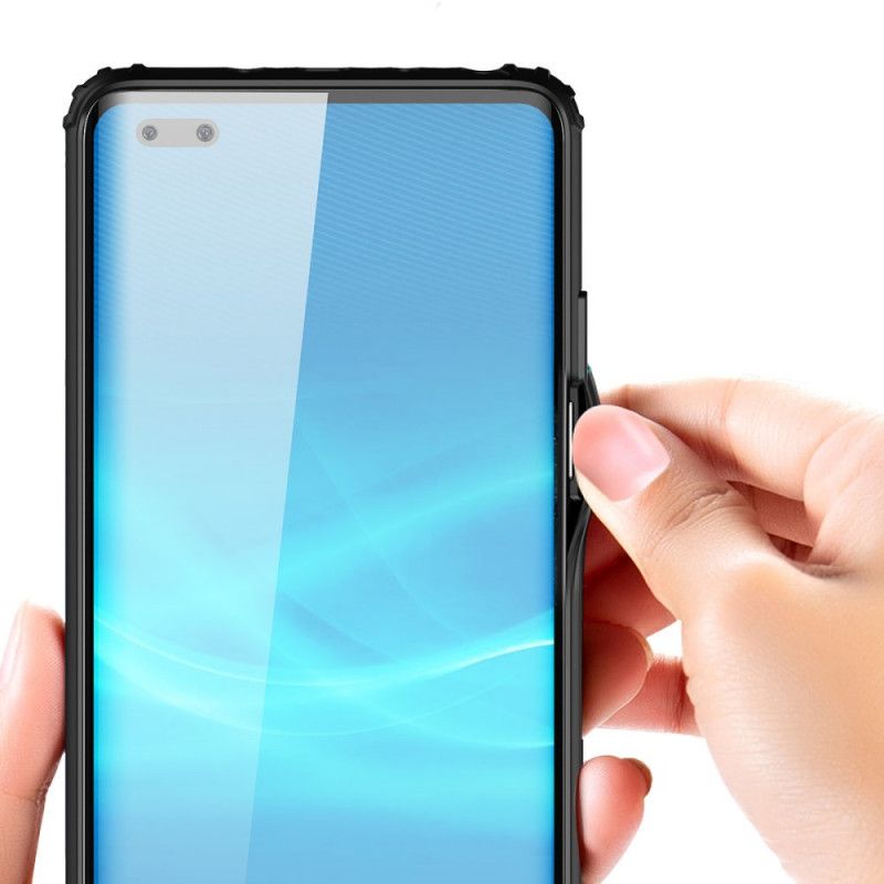 Etui Huawei Mate 40 Pro Czerwony Czarny Seria Zbroi Etui Ochronne