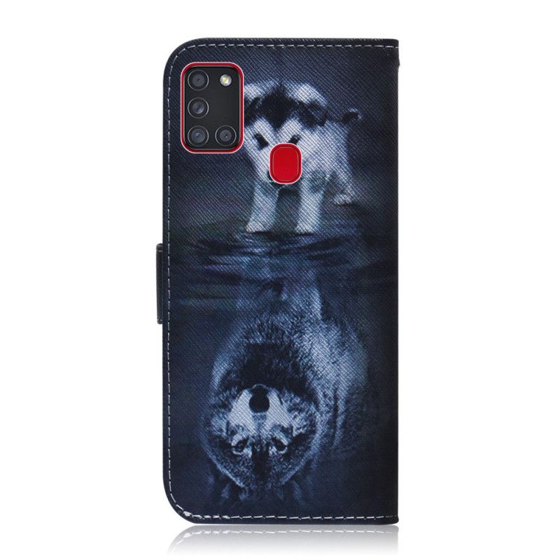 Etui Folio Samsung Galaxy A21s Ernesto Wilka Etui Ochronne