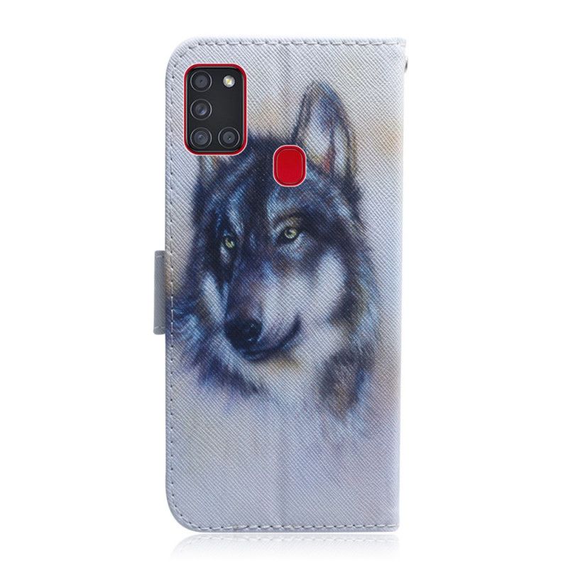 Etui Folio Samsung Galaxy A21s Psie Spojrzenie Etui Ochronne