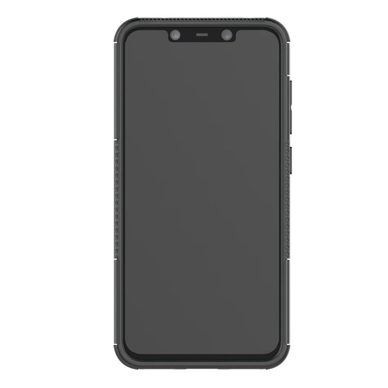 Etui Xiaomi Pocophone F1 Biały Czarny Ultra Odporny