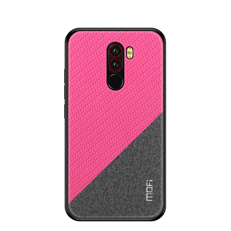 Etui Xiaomi Pocophone F1 Brązowy Magenta Seria Mofi Honor Etui Ochronne