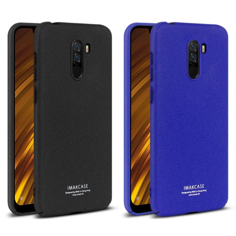 Etui Xiaomi Pocophone F1 Ciemnoniebieski Pierścień