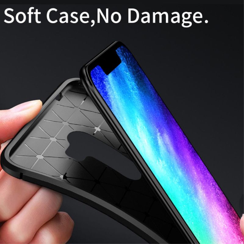 Etui Xiaomi Pocophone F1 Granatowy Czarny Antypoślizgowy Ipaky