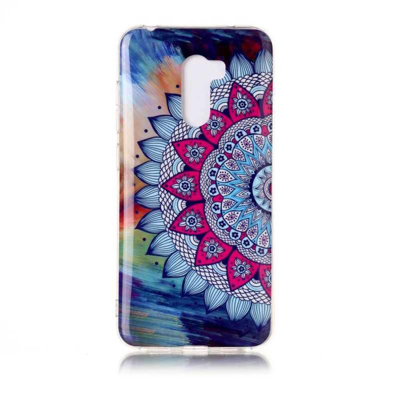 Etui Xiaomi Pocophone F1 Mandala W Kolorze Fluorescencyjnym