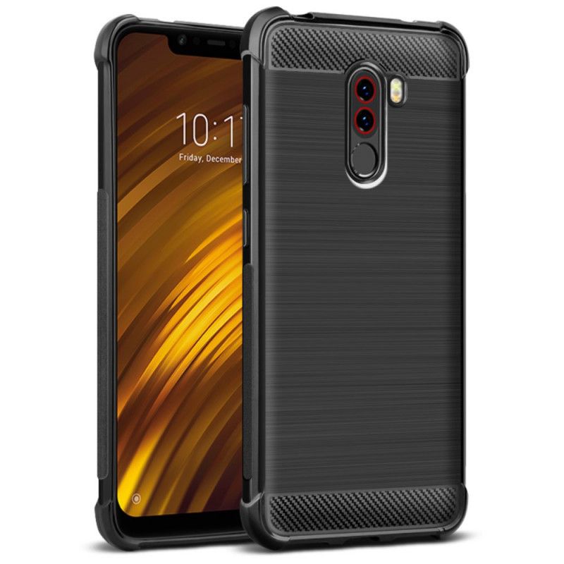 Etui Xiaomi Pocophone F1 Szczotkowane Włókno Węglowe Imak