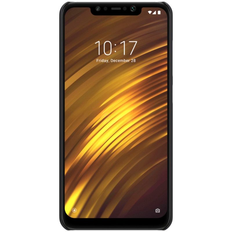 Futerały Xiaomi Pocophone F1 Czarny Sztywny Matowy Nillkin