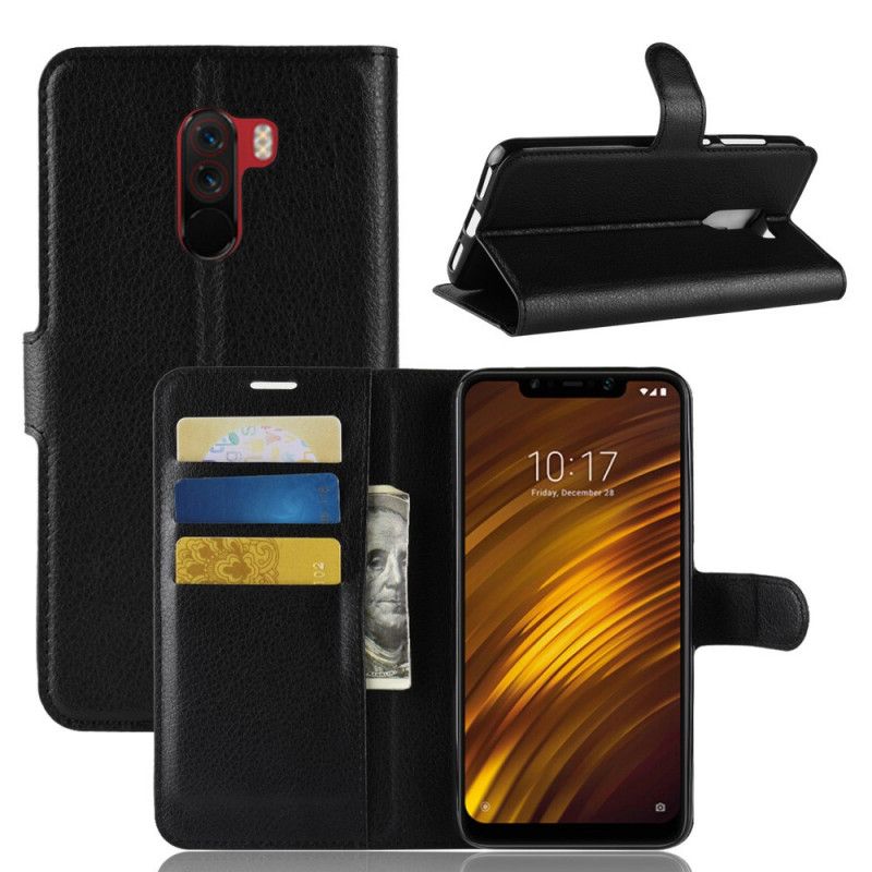 Obudowa Xiaomi Pocophone F1 Czerwony Czarny Klasyczny