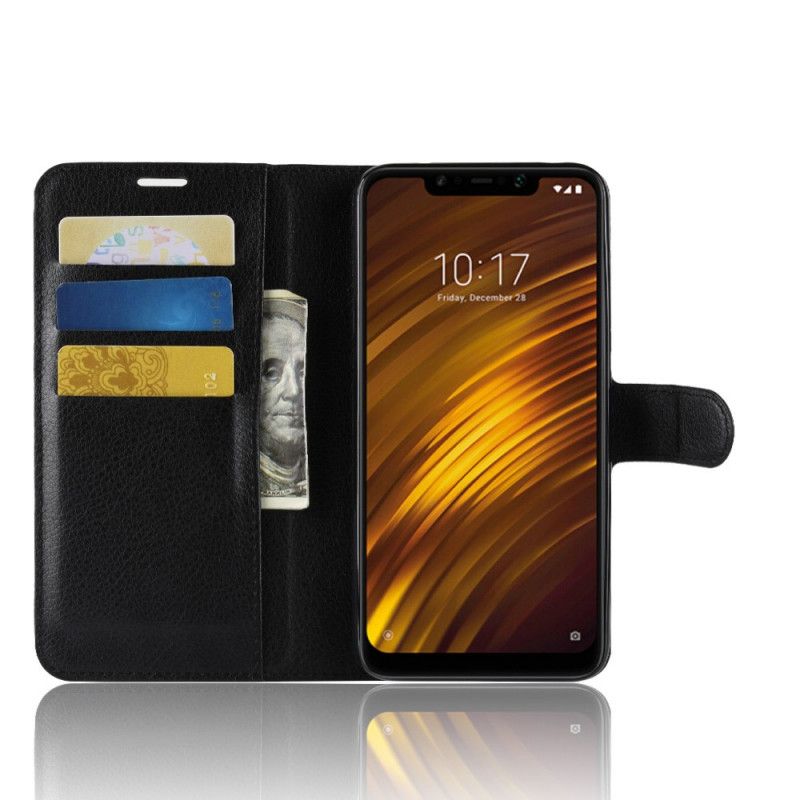 Obudowa Xiaomi Pocophone F1 Czerwony Czarny Klasyczny