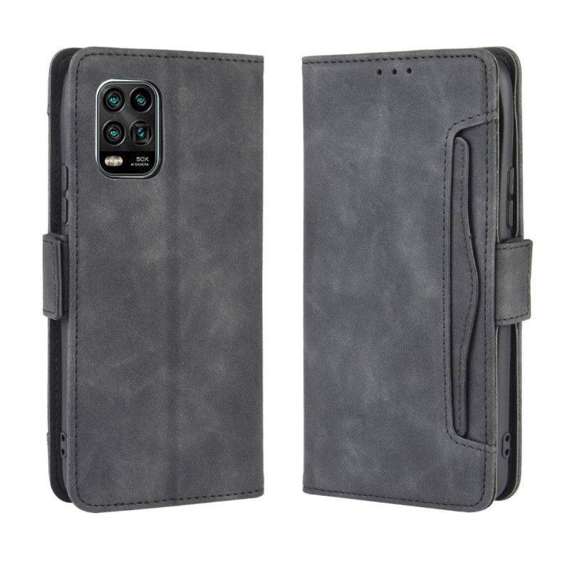 Etui Folio Xiaomi Mi 10 Lite Czerwony Czarny Multikarta Pierwszej Klasy