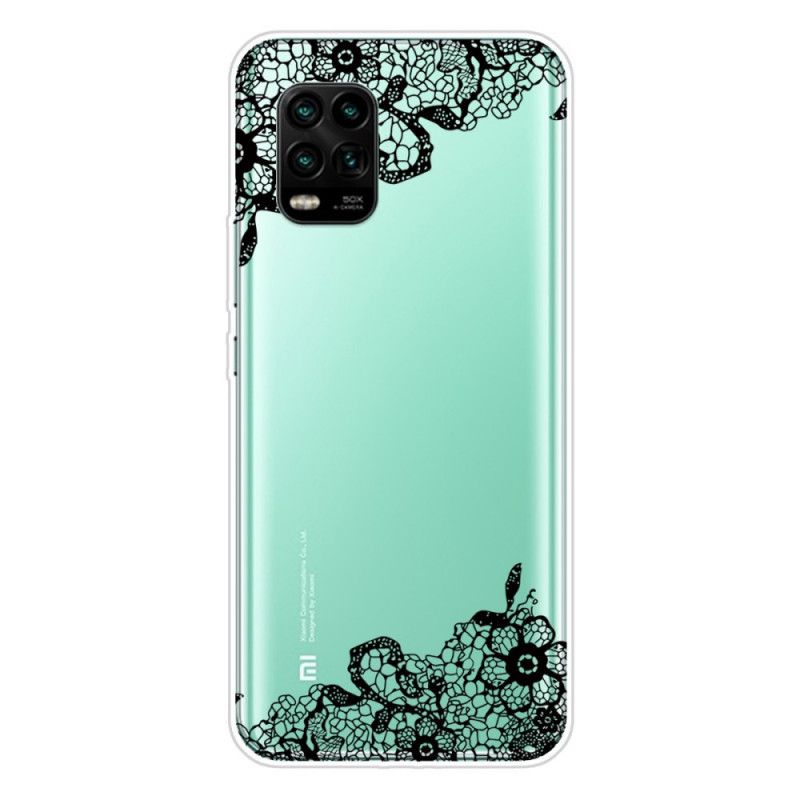 Etui Xiaomi Mi 10 Lite Cienka Koronka Etui Ochronne