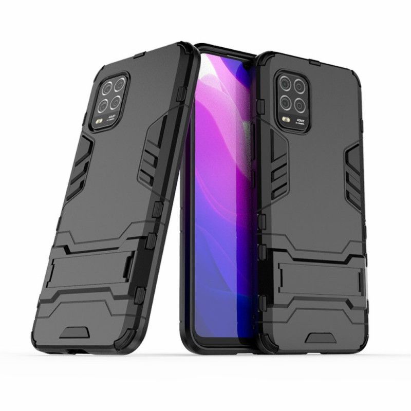 Etui Xiaomi Mi 10 Lite Czerwony Czarny Ultra Odporny Etui Ochronne